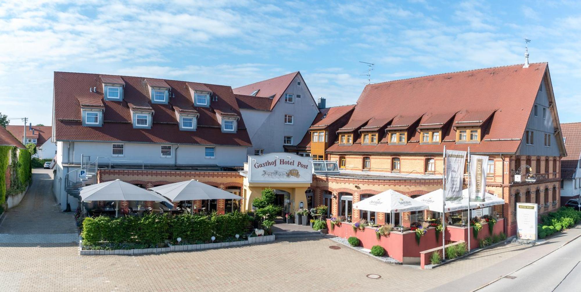 Hotel & Restaurant Post Laichingen ภายนอก รูปภาพ